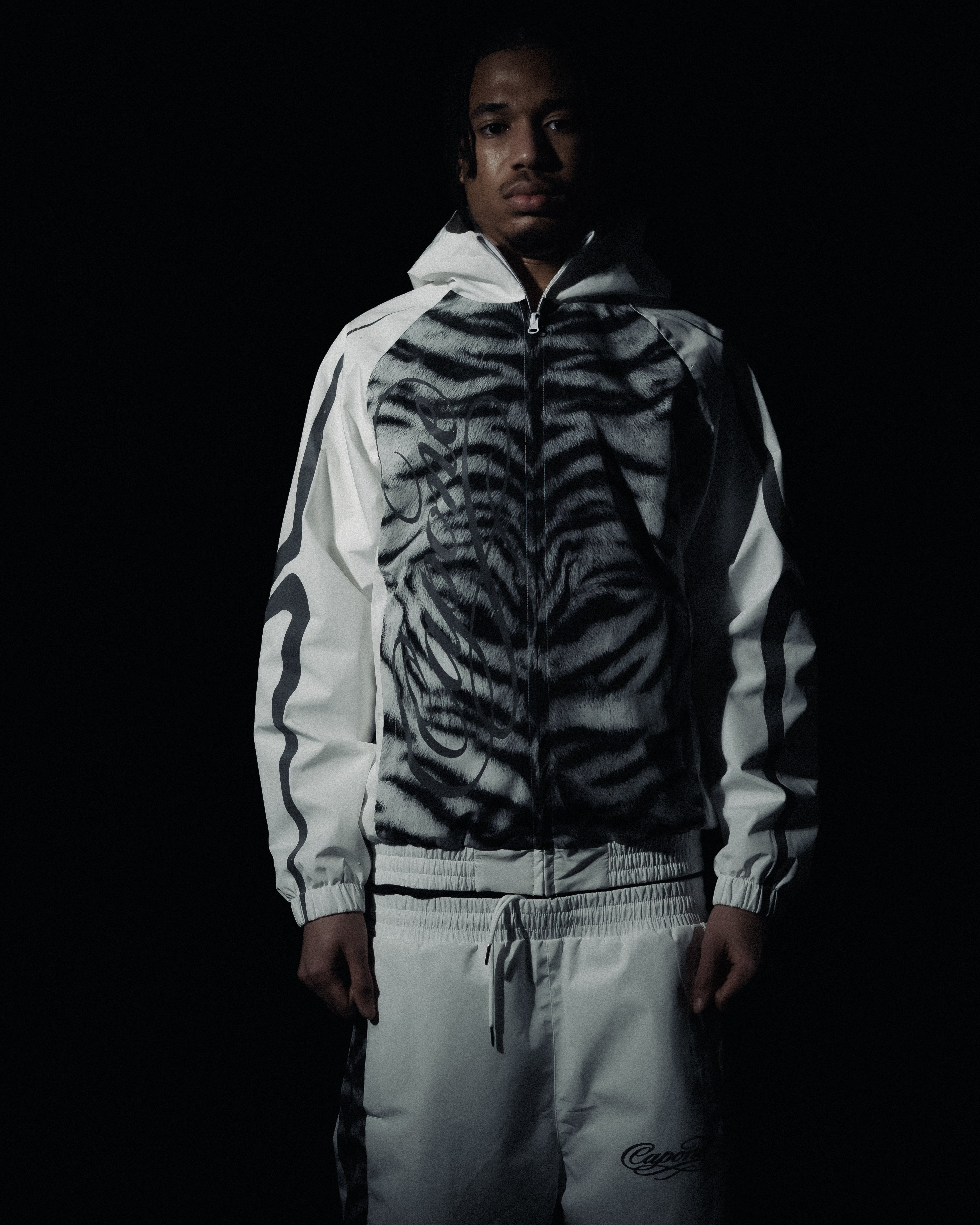 CAPONEORG ATR TIGER TRACK TOP [WHITE]